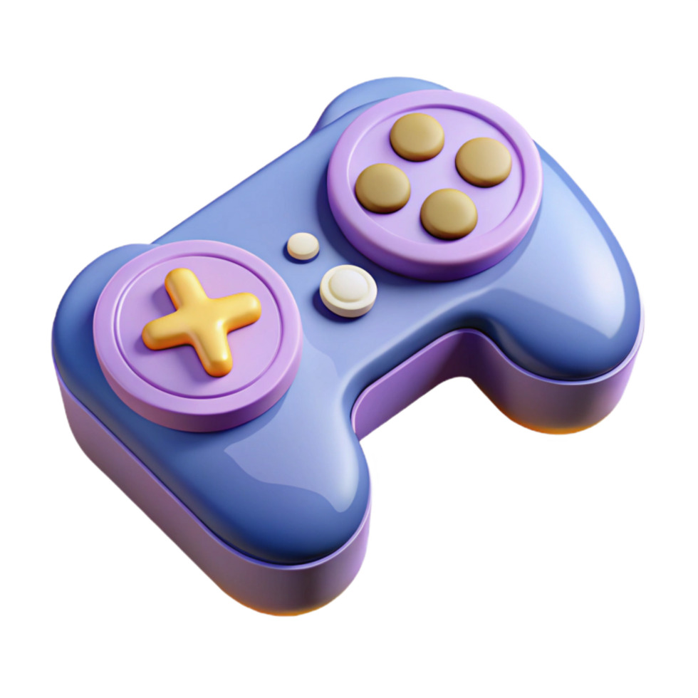 elegant minimalist Isometric Game Controller Element exclusive png