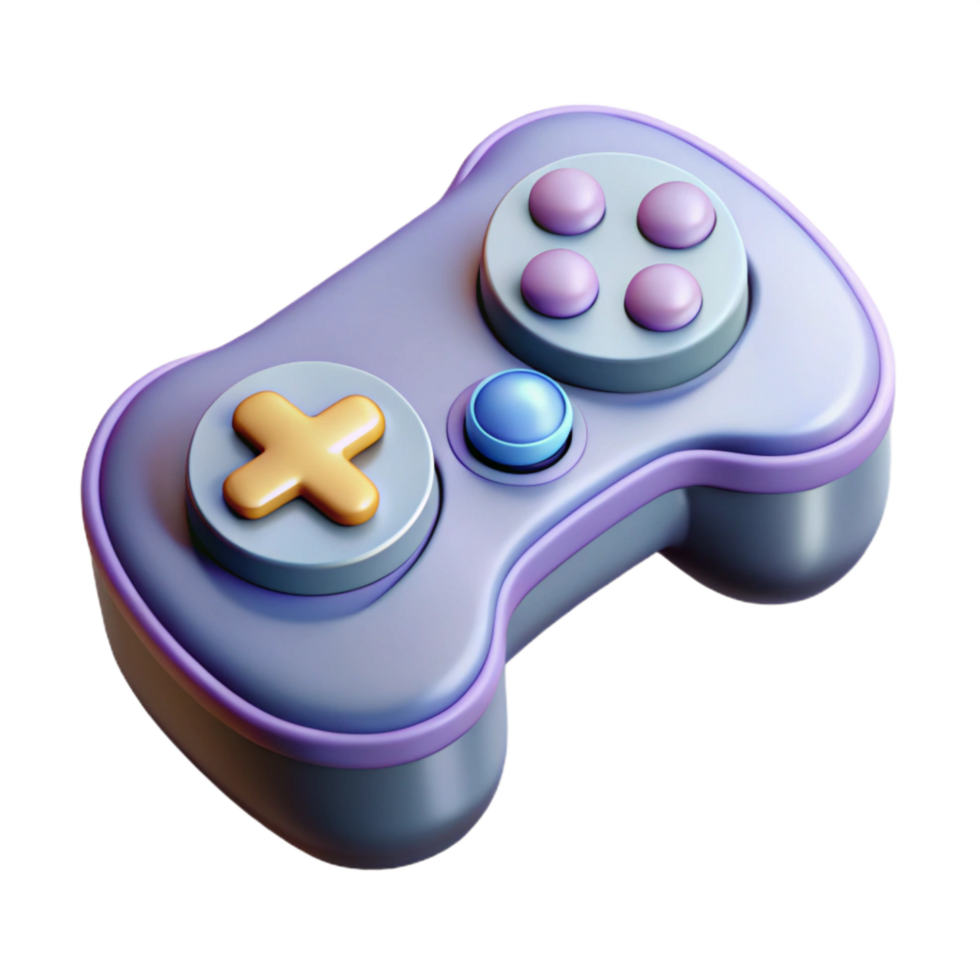 impressive minimalist Isometric Game Controller Element exclusive png