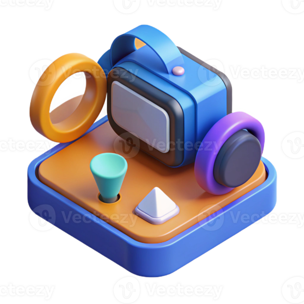 extraordinary classic Isometric Vr Training Simulation Isolated Element premium png