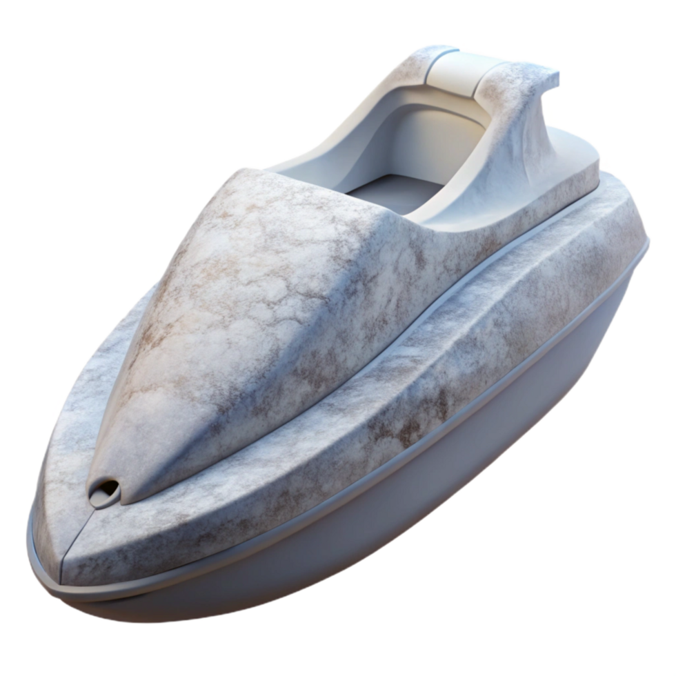extraordinary creative Jet Ski Hull Fiberglass White Transparent Background Cutout genuine png