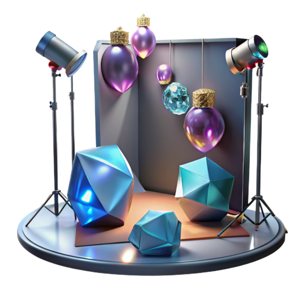 beautiful rustic Jewelry Photography Lighting Setup Sparkling Gems Transparent detailed png