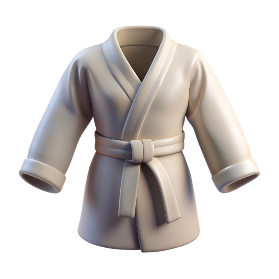 impressive traditional Karate Uniform White Fabric Texture Transparent high resolution png