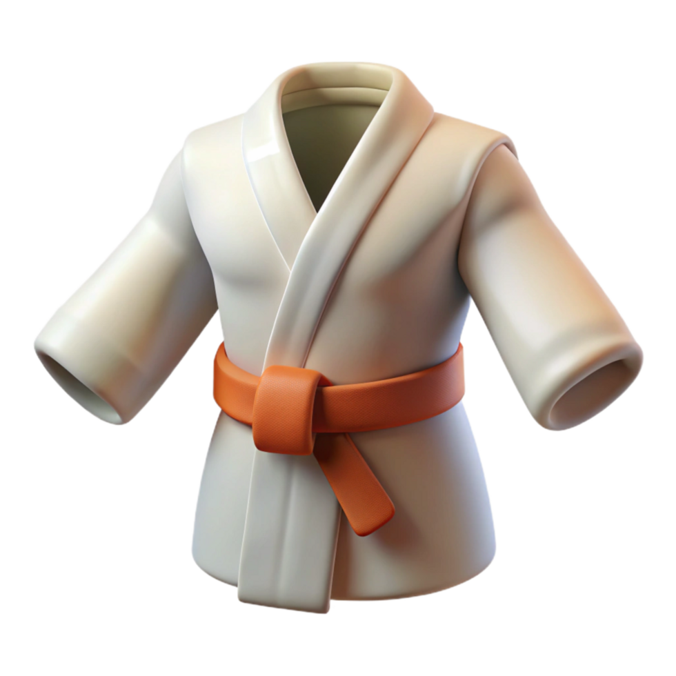 extraordinary traditional Karate Uniform White Fabric Texture Transparent original png