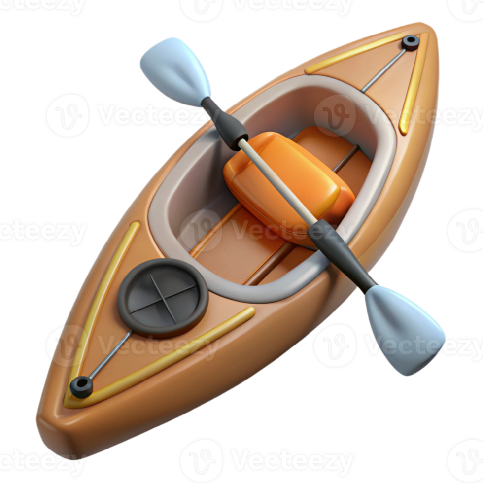 impressive abstract Kayak Cockpit Empty Isolated original png