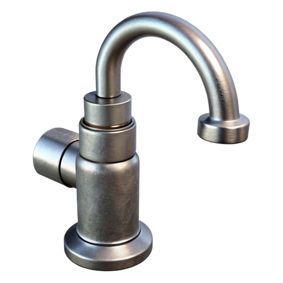serene abstract Kitchen Faucet Chrome Finish authentic png