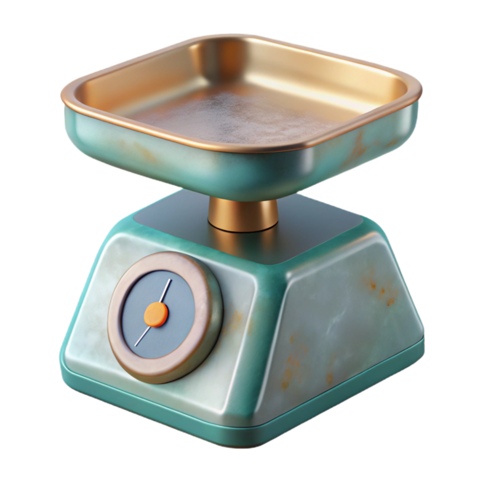 beautiful traditional Kitchen Scale Digital Modern Transparent Background high quality png
