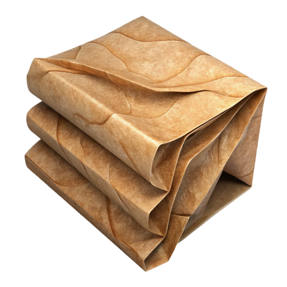 wonderful classic Kraft Paper Texture Close Up Transparent Background premium png