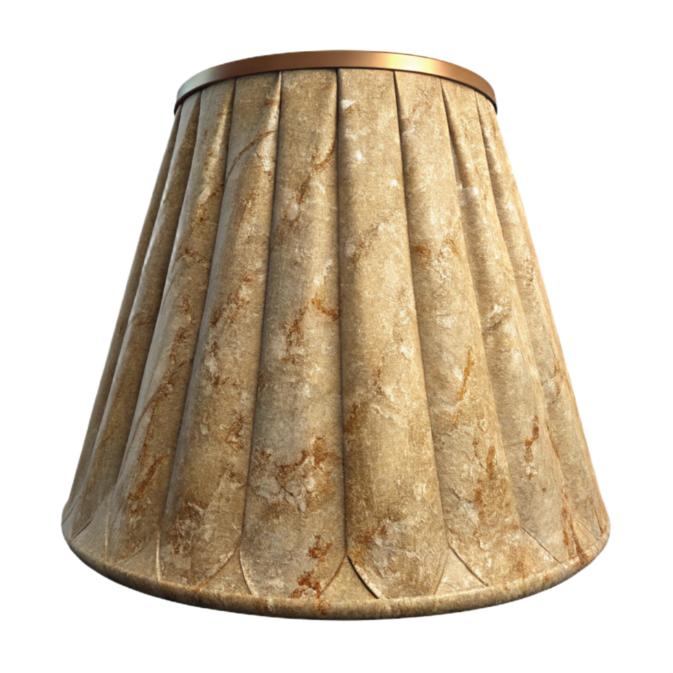 dramatic traditional Lamp Shade Fabric Material Isolated png