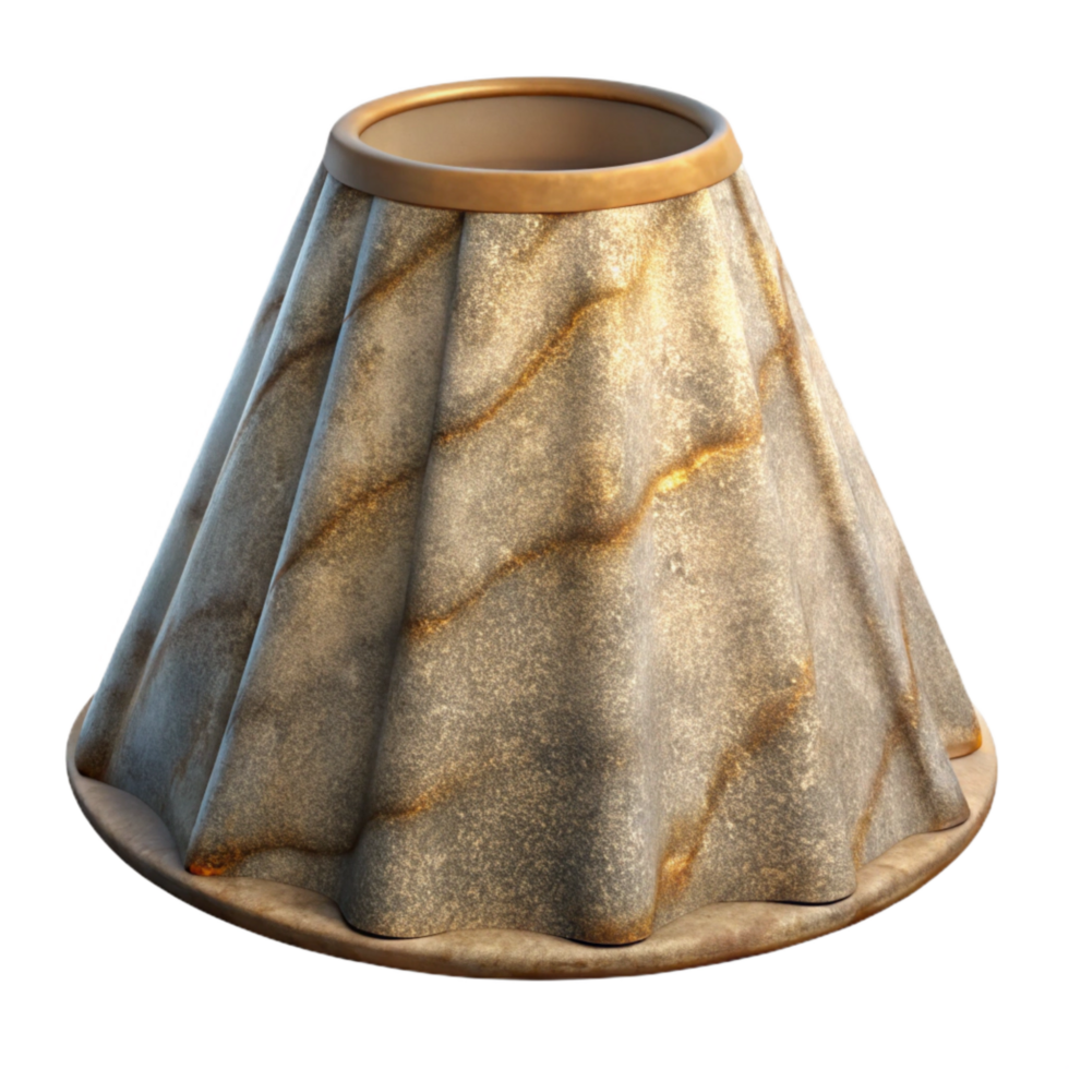 stunning vintage Lamp Shade Fabric Material Isolated genuine png