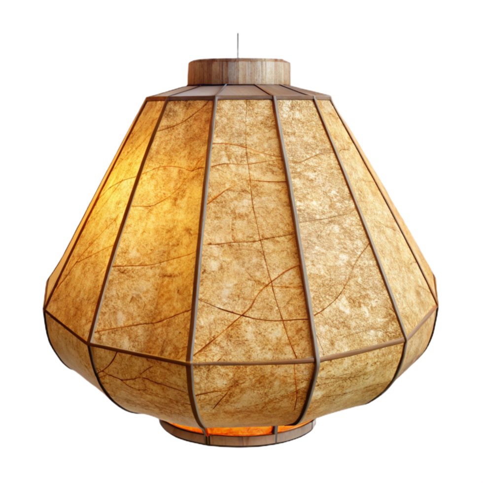 vibrant minimalist Lamp Shade Paper Material professional png