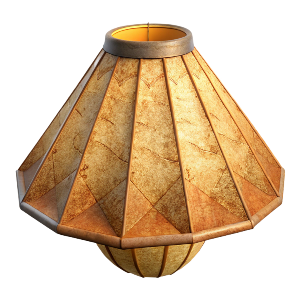 elegant traditional Lamp Shade Paper Material authentic png