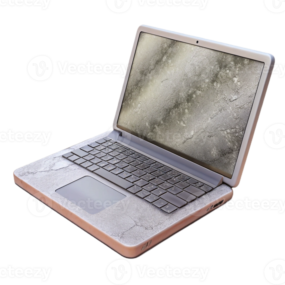 impressive rustic Laptop with Thin and Light Design Isolated Cutout detailed png