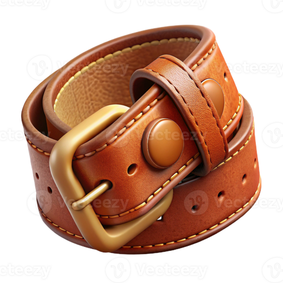 serene contemporary Leather Belt Buckle Detail Cutout exclusive png