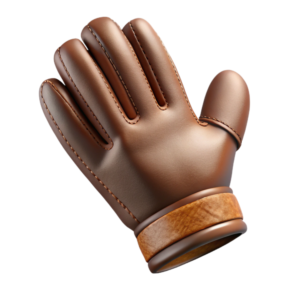 magnificent vintage Leather Glove Palm View Element exclusive png