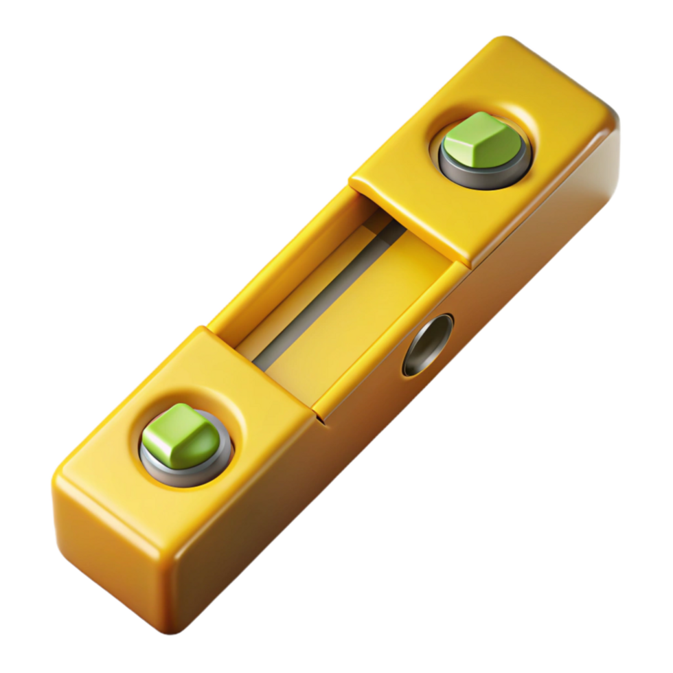 magnificent rustic Level Tool Yellow Accurate Cutout Element high resolution png