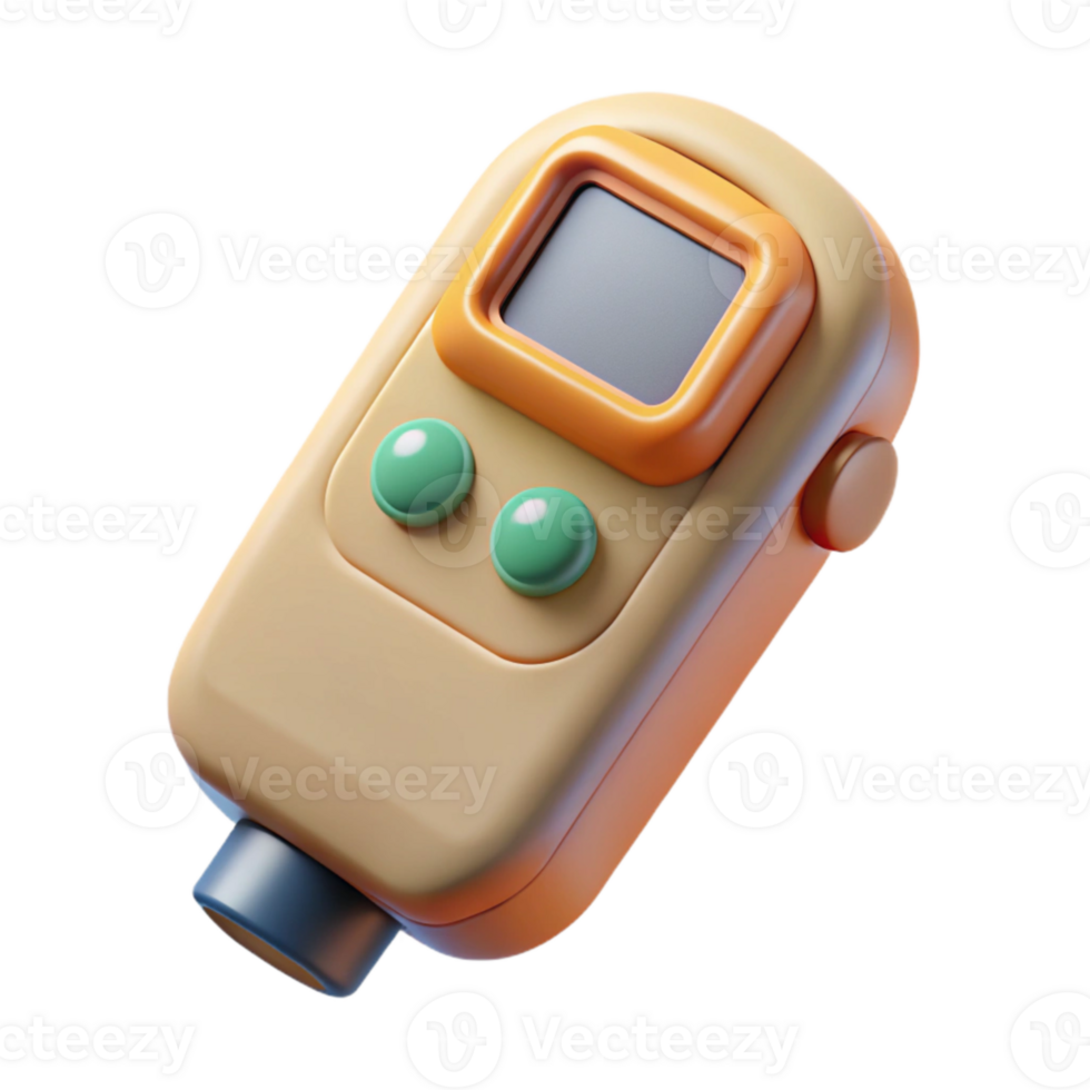 vibrant creative Light Meter with Digital Display on Transparent Background original png