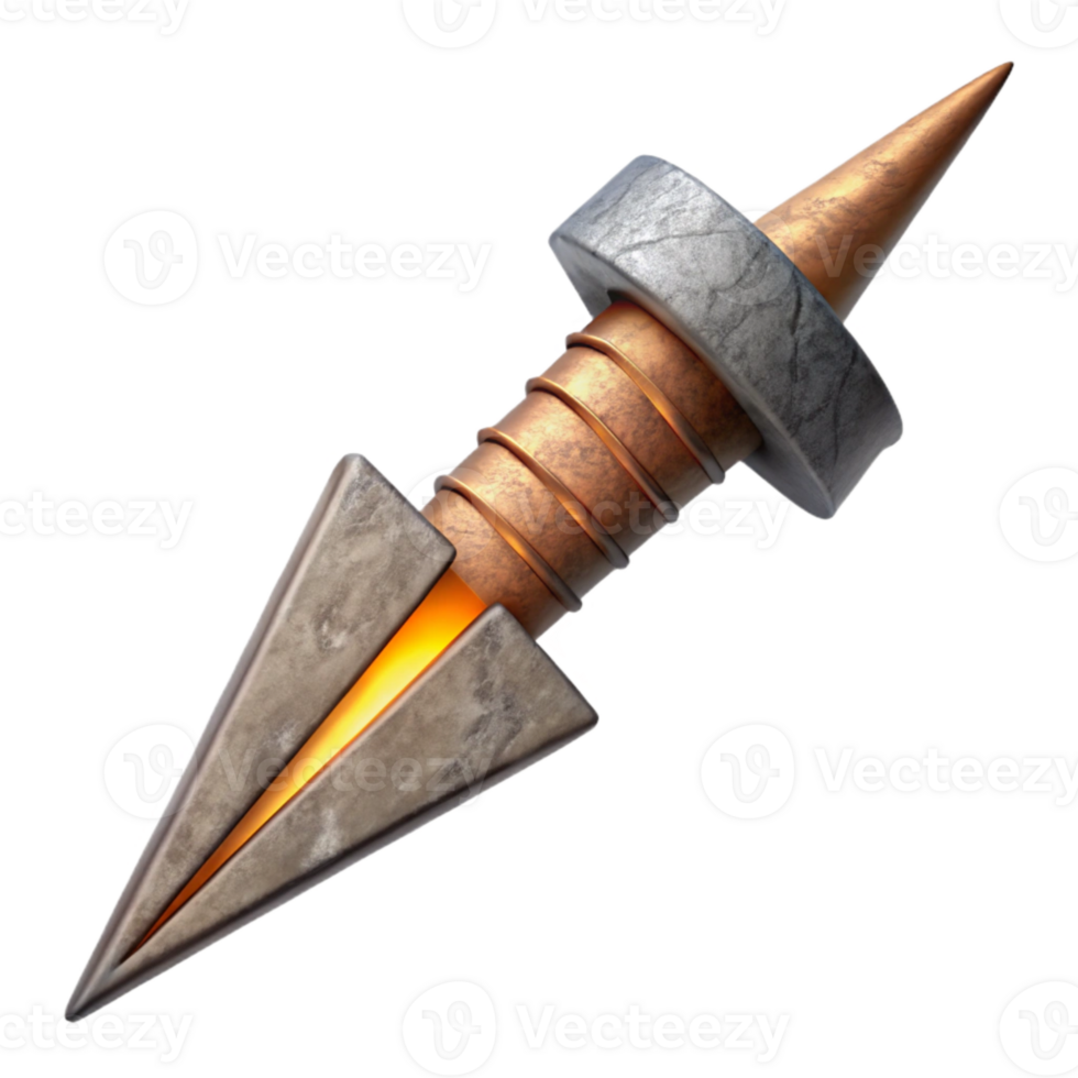 elegant classic Lightning Rod Metal Pointed Transparent professional png