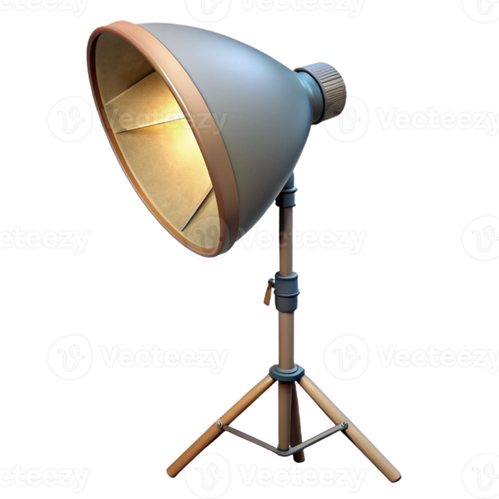 beautiful artistic Light Stand with Softbox Transparent Background original png