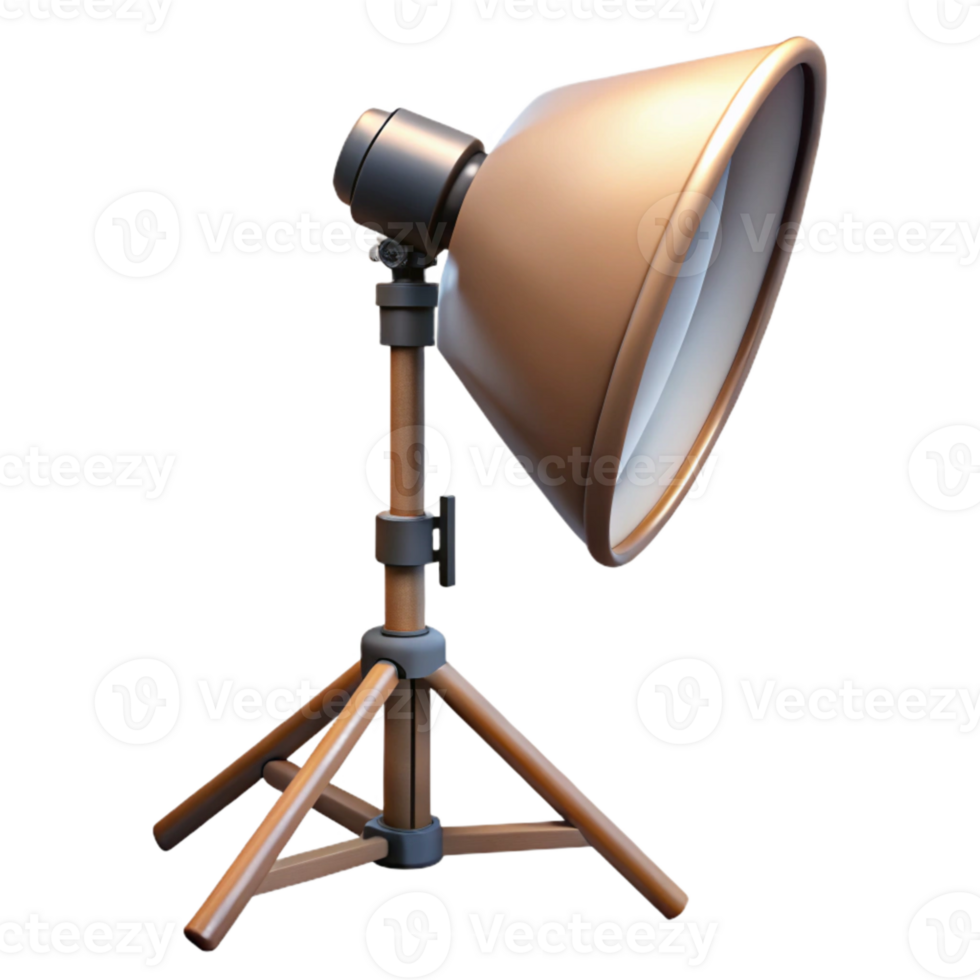 extraordinary vintage Light Stand with Softbox Transparent Background original png