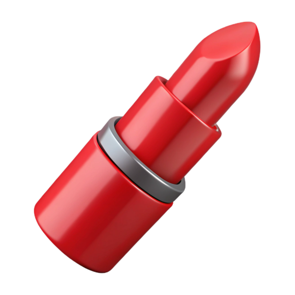 dramatic rustic Lipstick with Bold Red Color Cutout exclusive png
