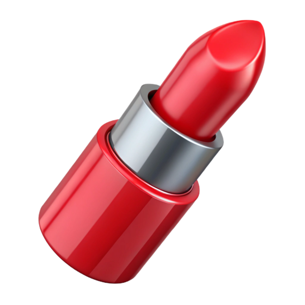 stunning abstract Lipstick with Bold Red Color Cutout detailed png