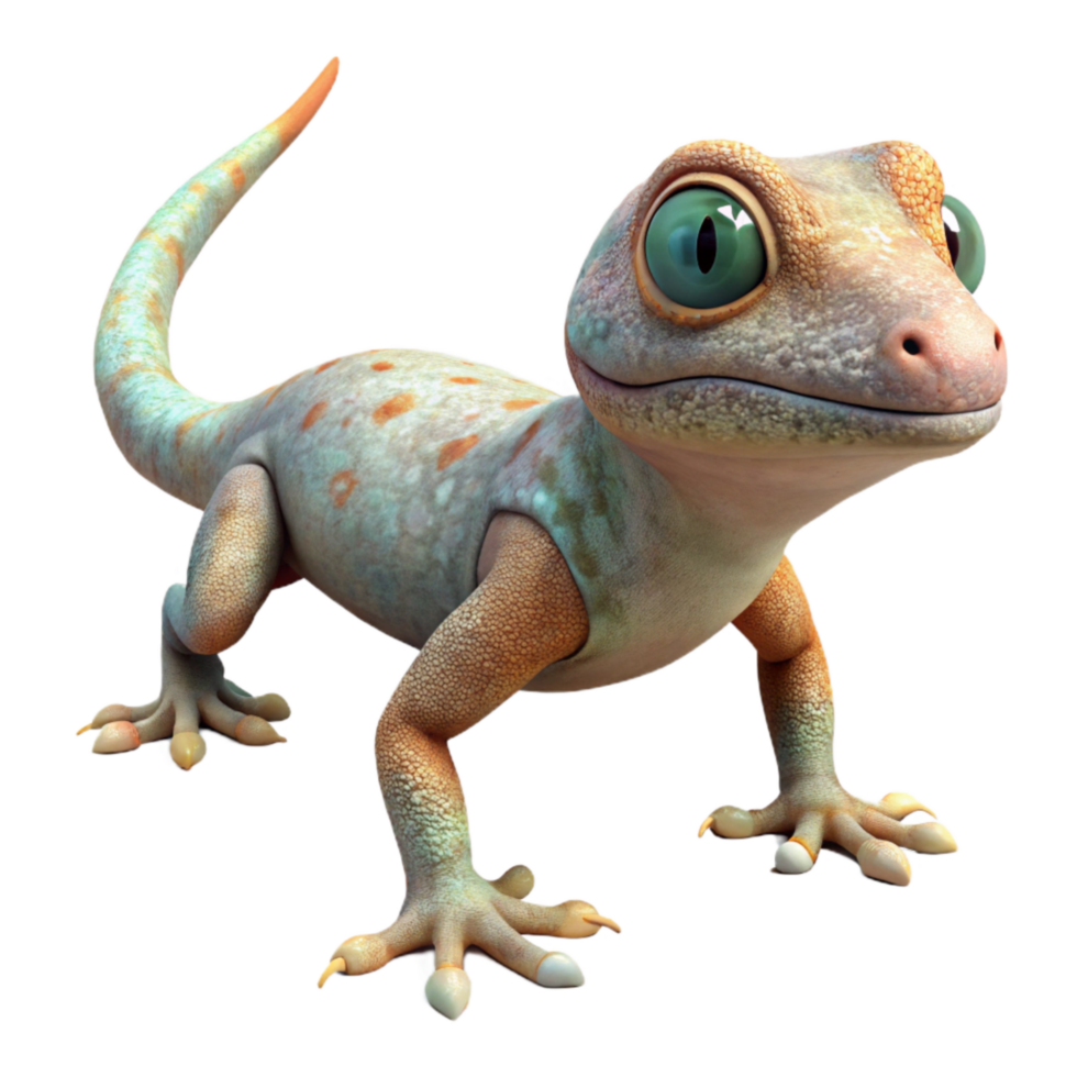 wonderful classic Lizard Camouflaged Transparent Background authentic png