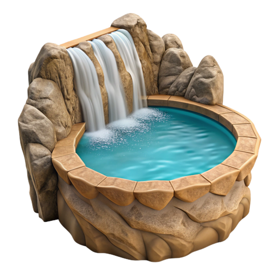 wonderful creative Lower Yosemite Fall Plunge Pool Cutout premium png