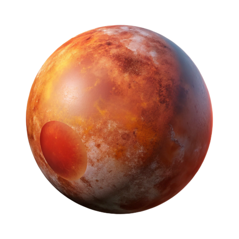 serene abstract Lunar Eclipse Reddish Hue Cutout high resolution png