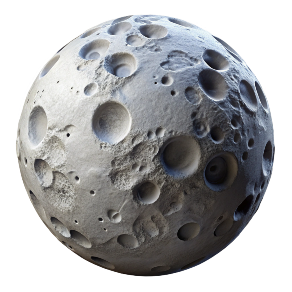 wonderful traditional Lunar Landscape with Crater Close Up Cutout original png