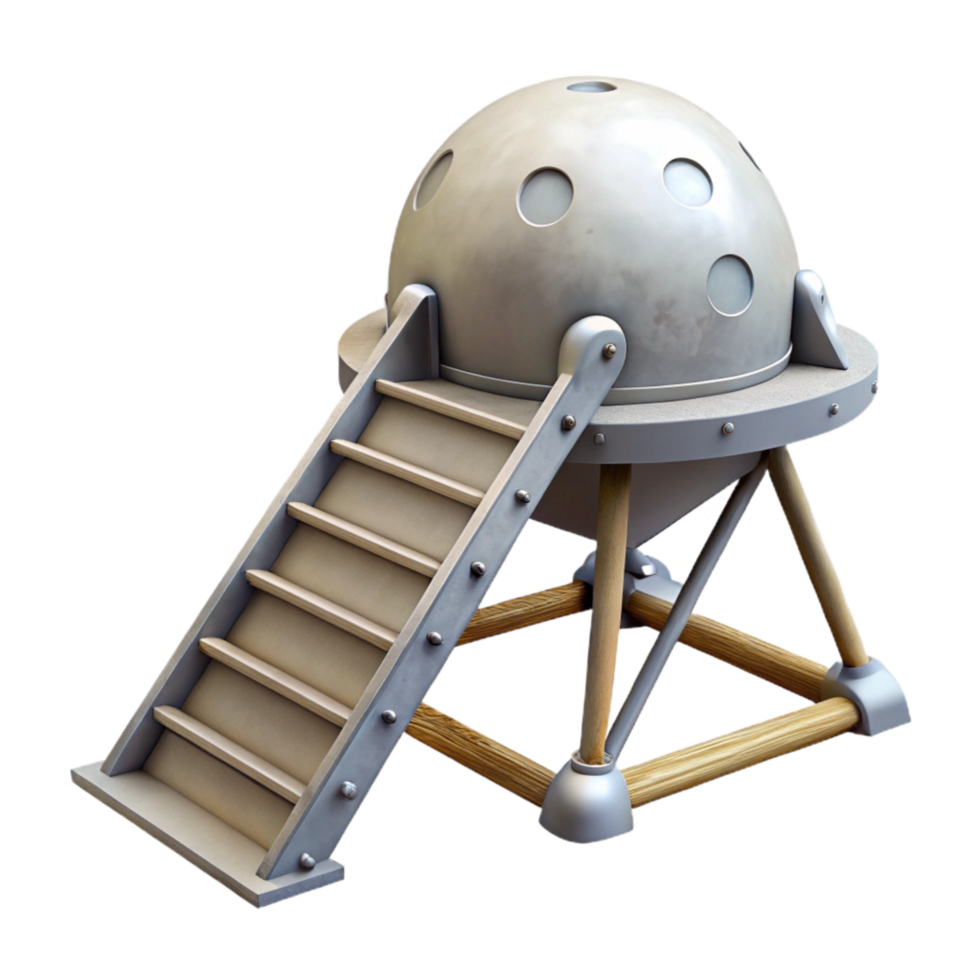 impressive modern Lunar Module Ladder Extended Down exclusive png