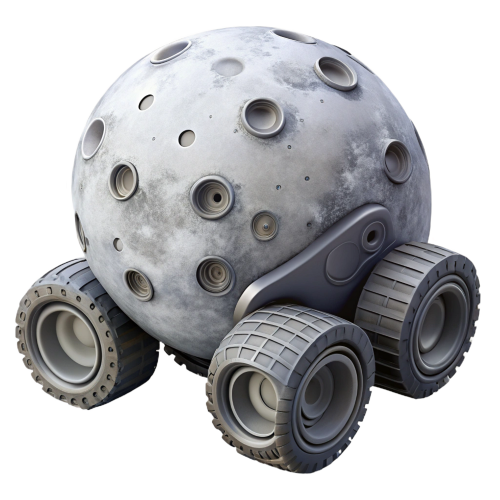 extraordinary traditional Lunar Rover Tracks on Surface Detailed Texture Cutout png