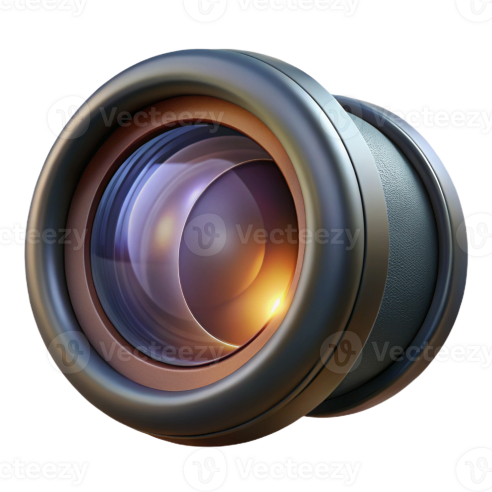 elegant creative Macro Photography Lens Extreme Closeup Isolated genuine png