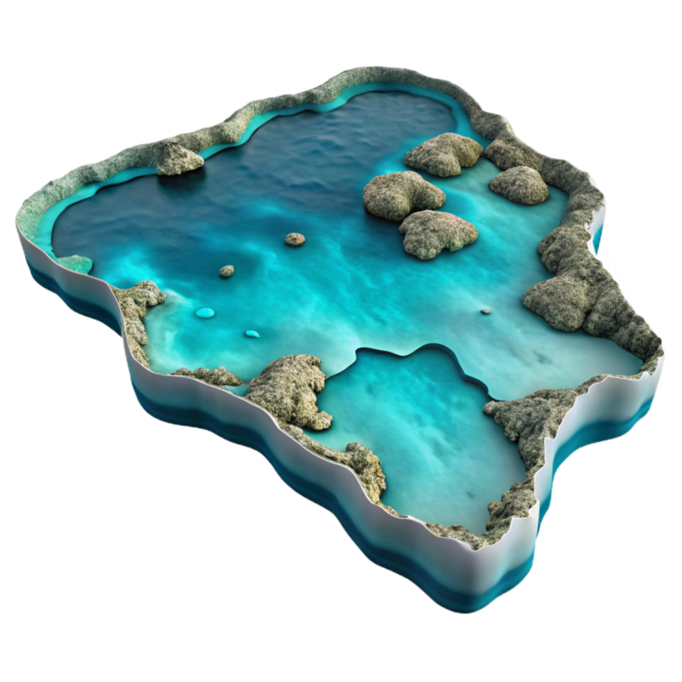 wonderful contemporary Maldives Atolls Turquoise Water Aerial View Cutout authentic png