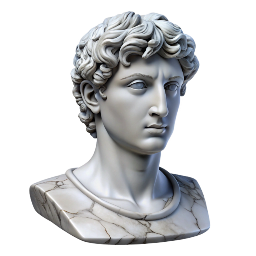 stunning abstract Marble Statue Classic Design Cutout genuine png