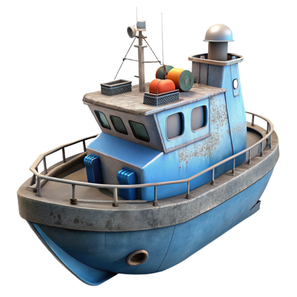 extraordinary minimalist Marine Research Vessel Side Profile Cutout premium png