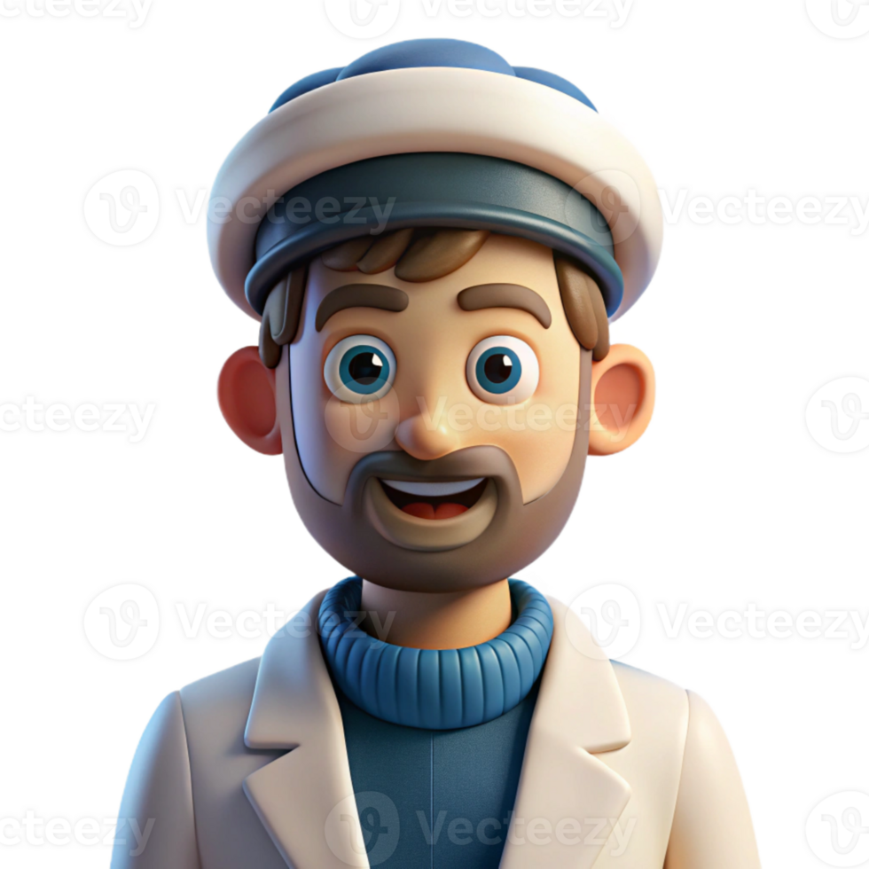 vibrant classic Marine Science Career Scientist detailed png