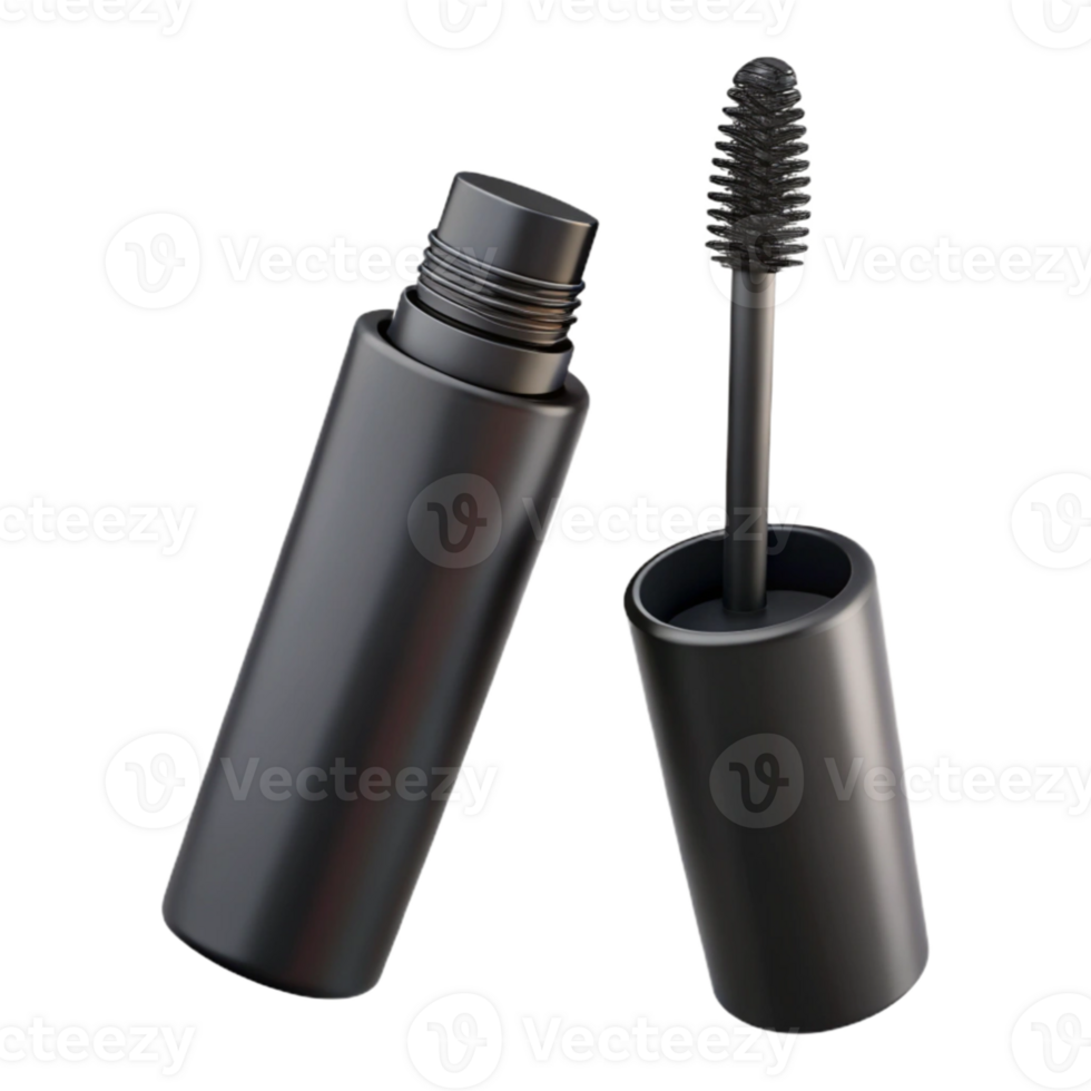 stunning contemporary Mascara Black Volumizing Isolated on Transparent Background professional png