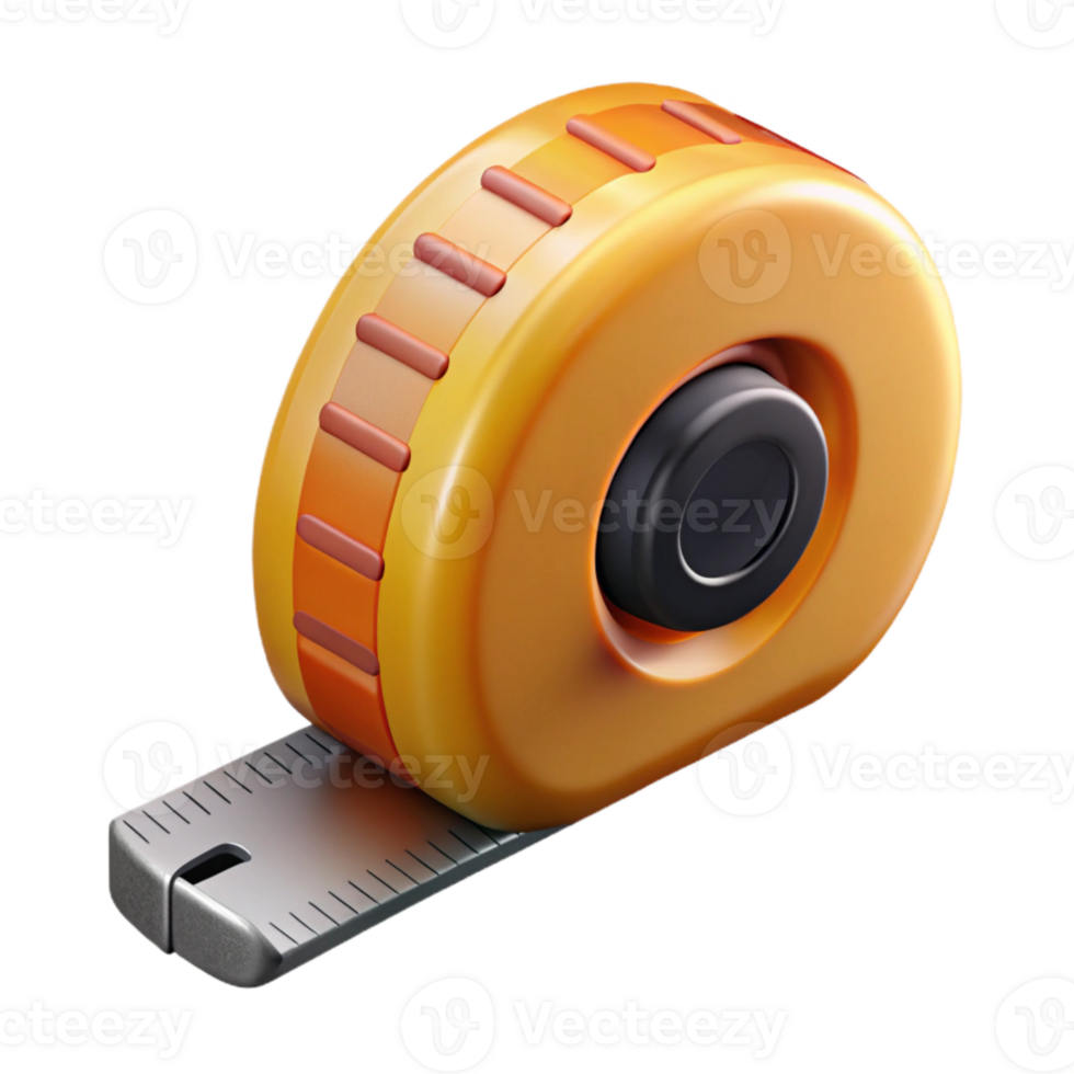 dramatic contemporary Measuring Tape with Metric Units on Transparent Background exclusive png