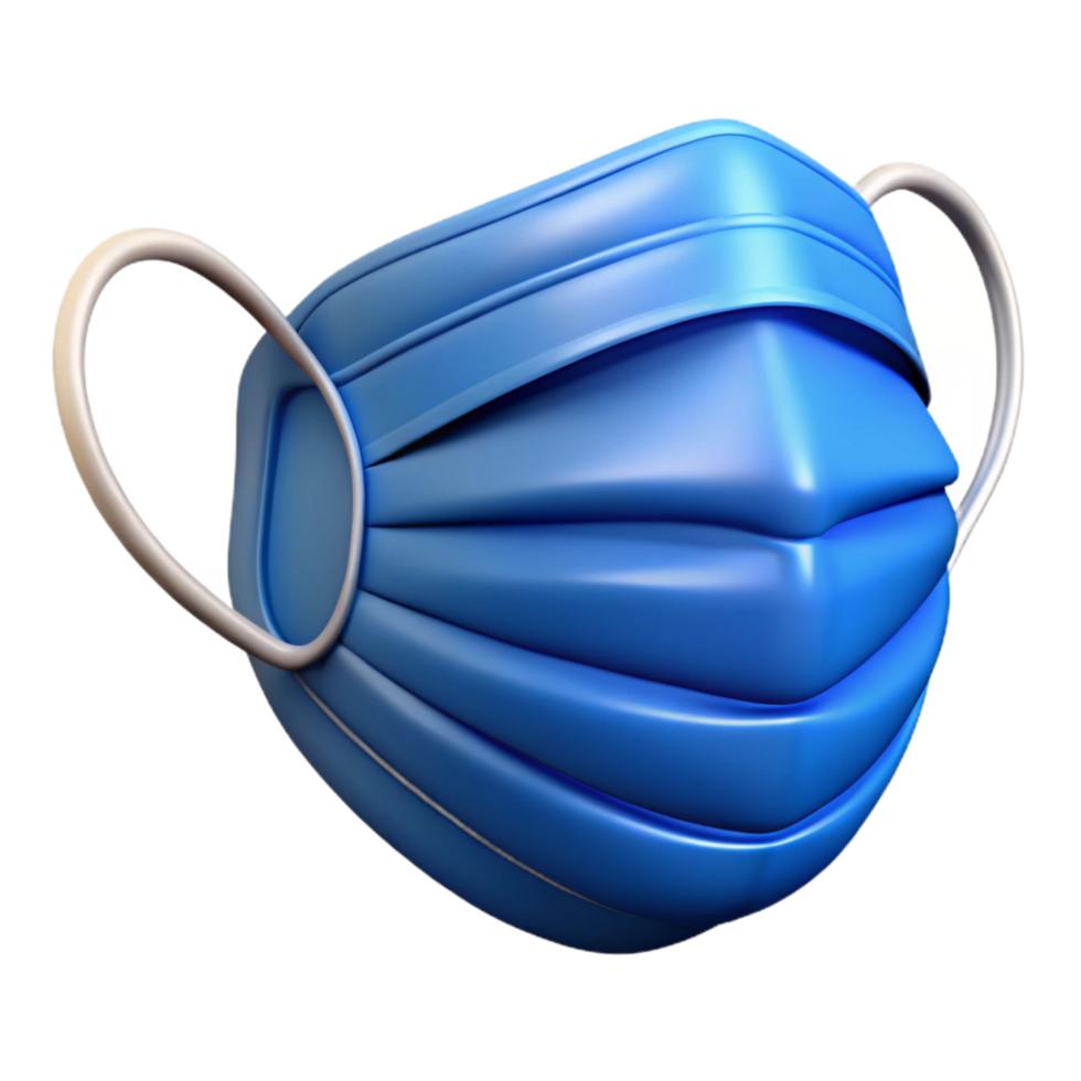 wonderful classic Medical Mask Blue Surgical Style Cutout high resolution png