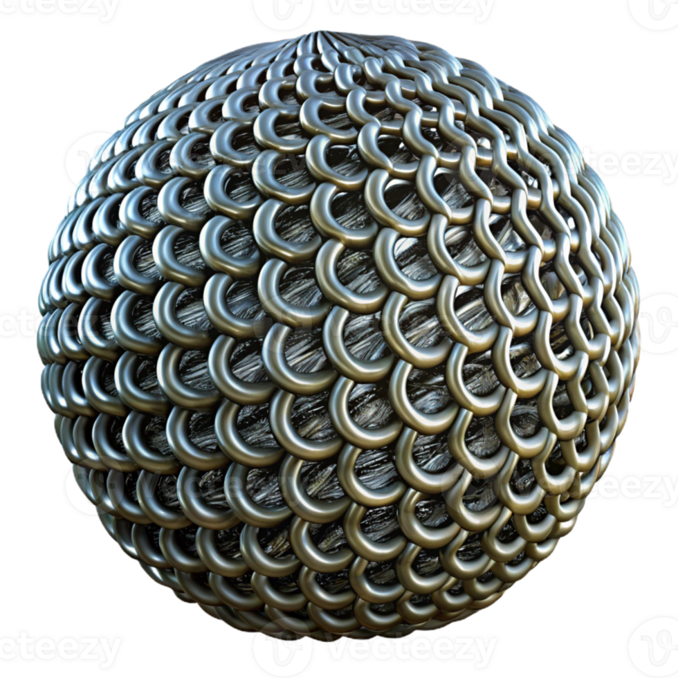 beautiful traditional Medieval Chainmail Metal Texture Close Up Isolated detailed png