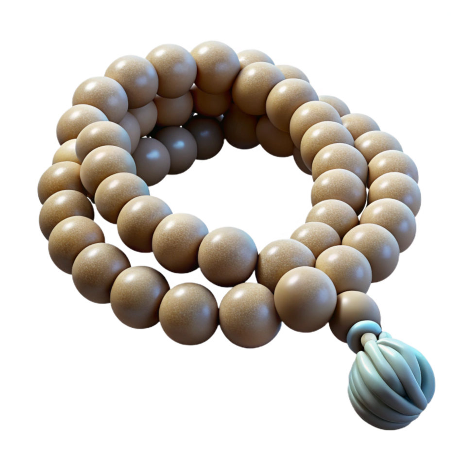stunning creative Meditation Beads Beaded Texture with Transparent Background genuine png