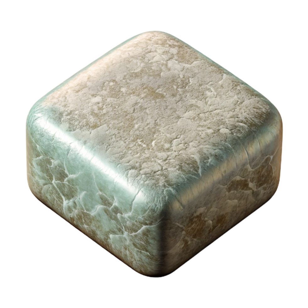 extraordinary modern Meditation Cushion Square Shape with Transparent Background premium png