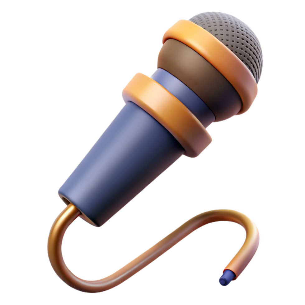 serene creative Microphone Cable Xlr Connector Gold Plated Transparent Background exclusive png