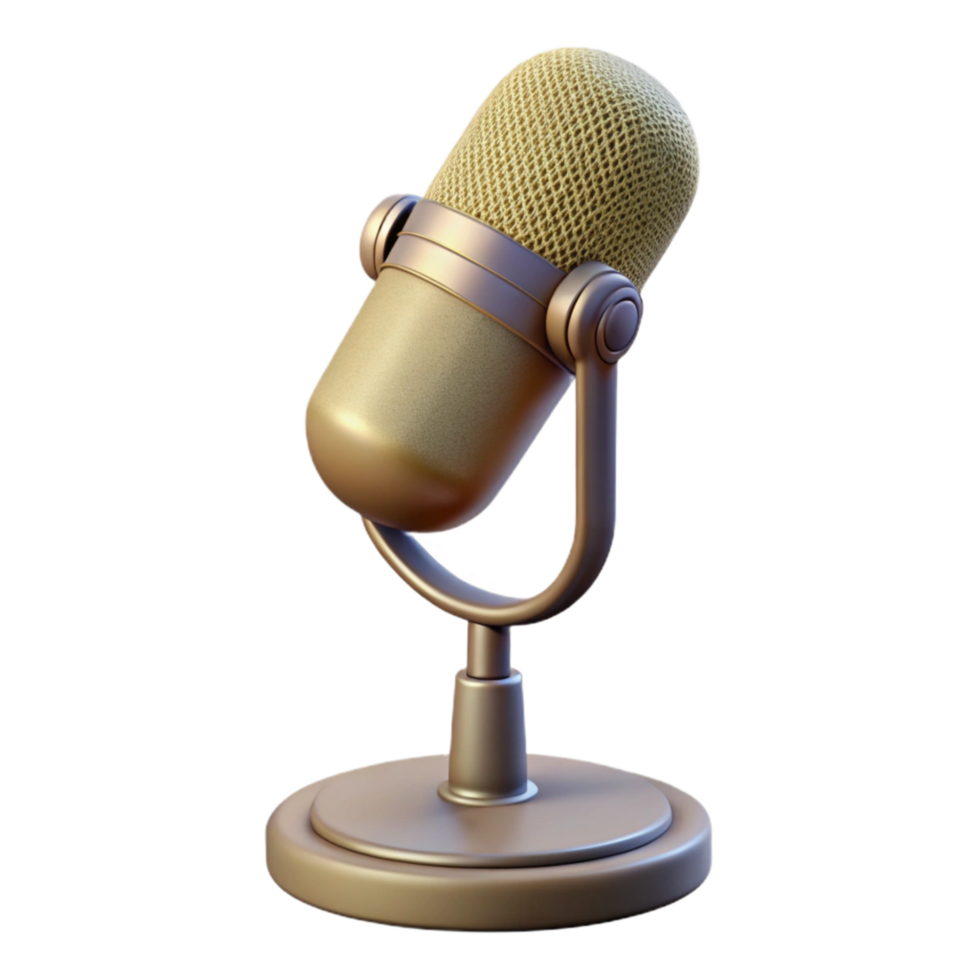 magnificent modern Microphone Stand Adjustable Height Isolated Element original png