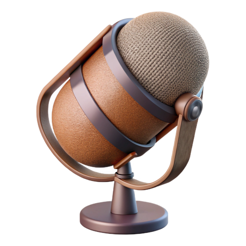 extraordinary traditional Microphone with Pop Filter Side View Cutout genuine png