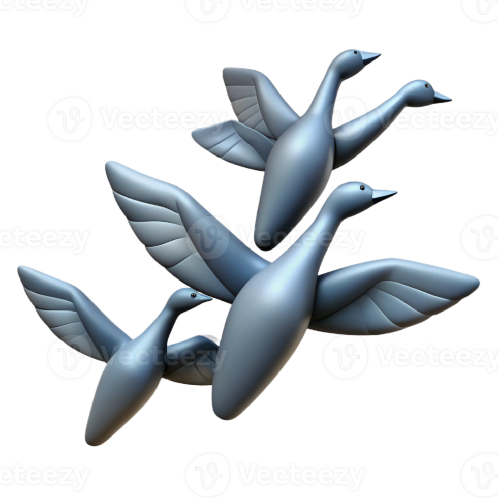 extraordinary traditional Migrating Birds V Formation png