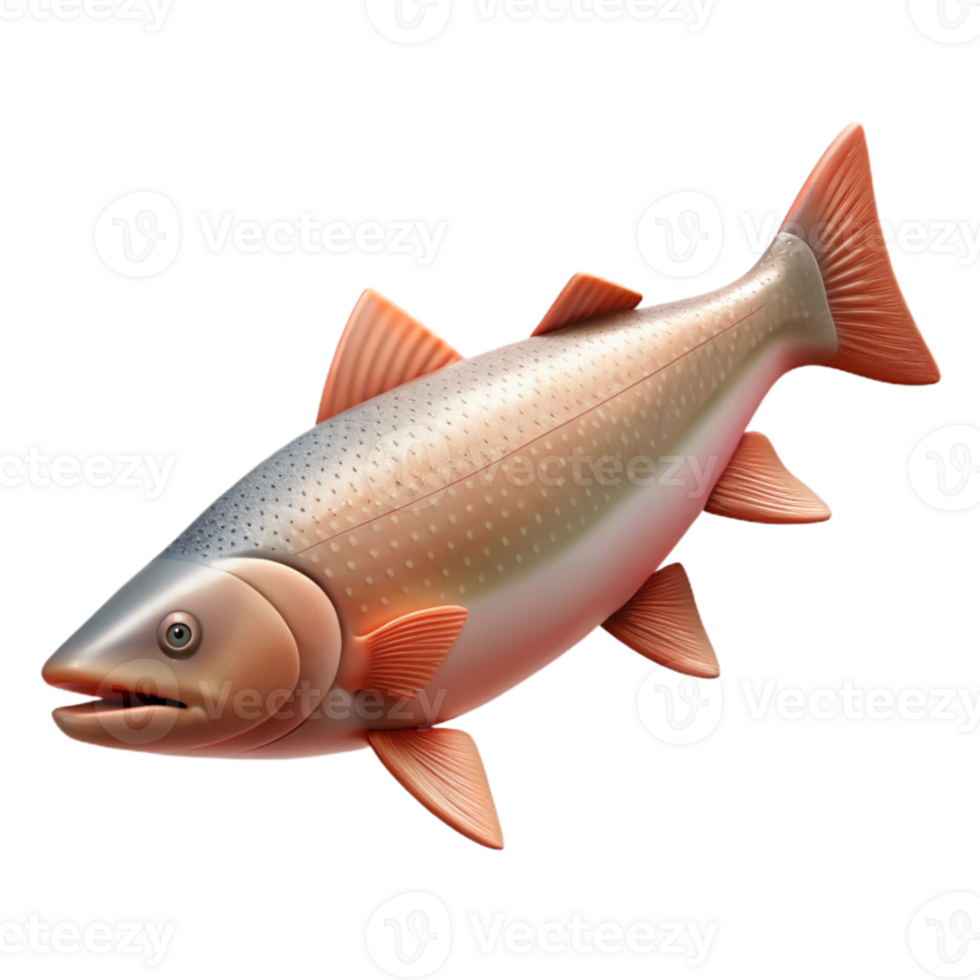 elegant modern Migrating Salmon Upstream Transparent Background original png