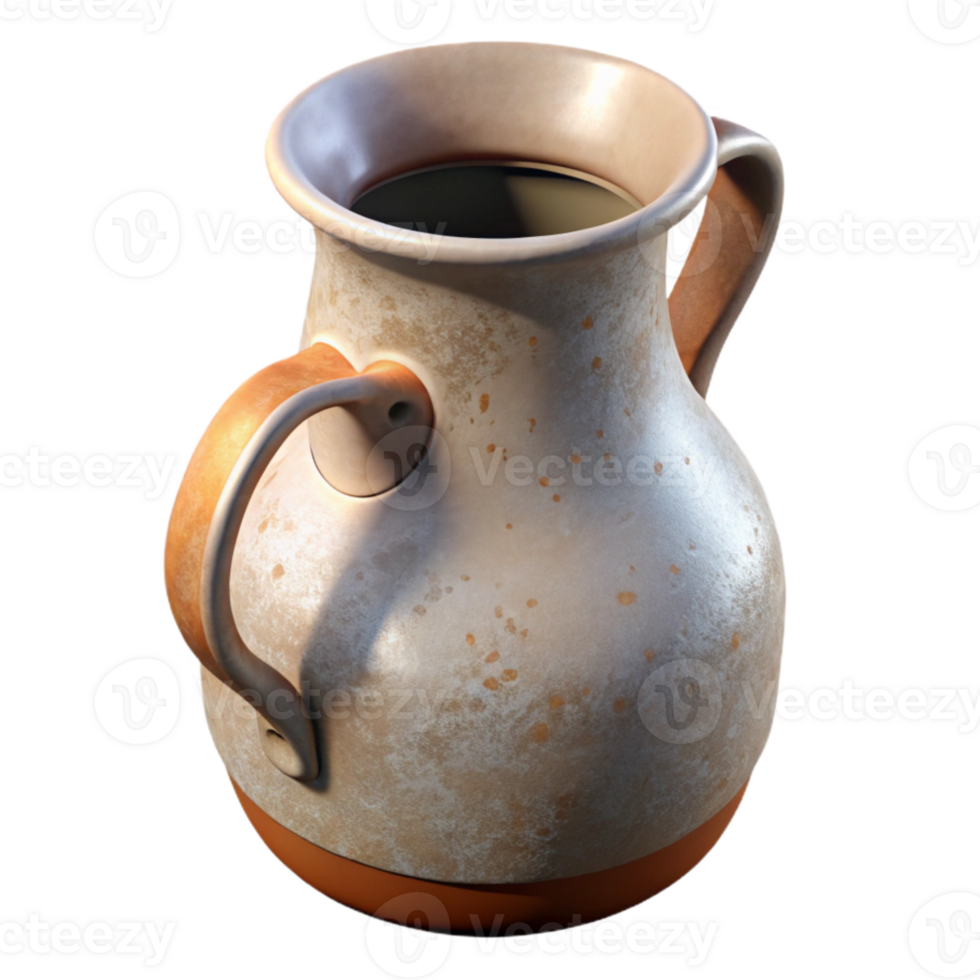 magnificent minimalist Milk Jug Cutout with Rustic Design genuine png