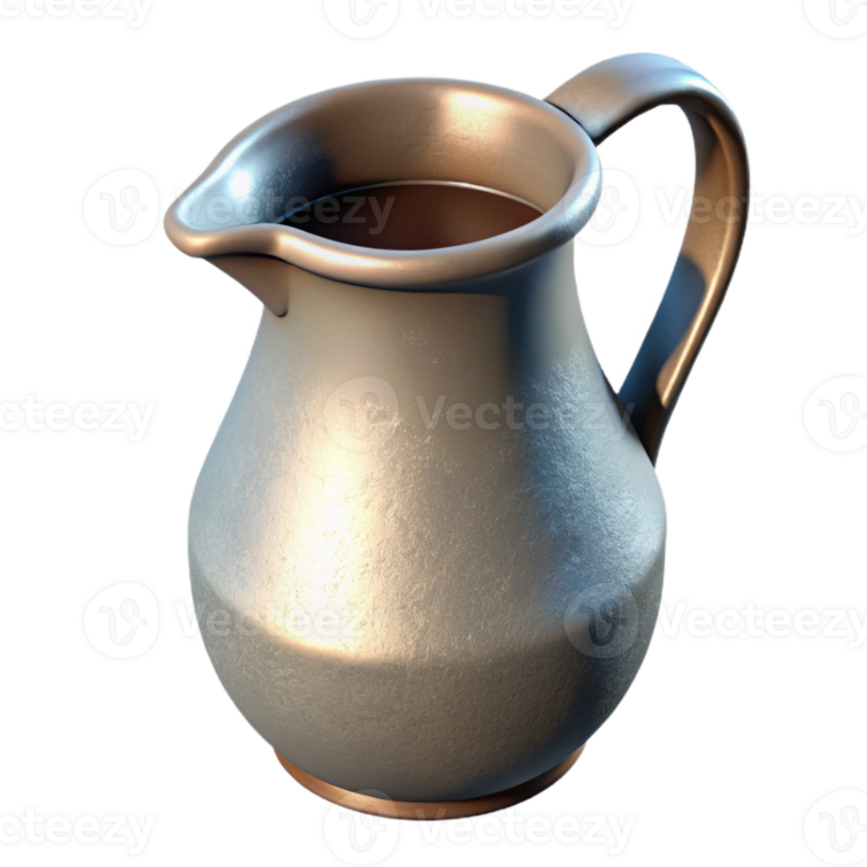 elegant modern Milk Jug Handle with Metal high resolution png