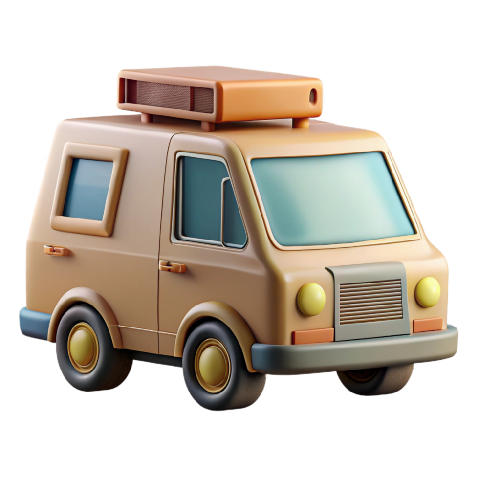 wonderful minimalist Minivan with Dvd Player Transparent original png